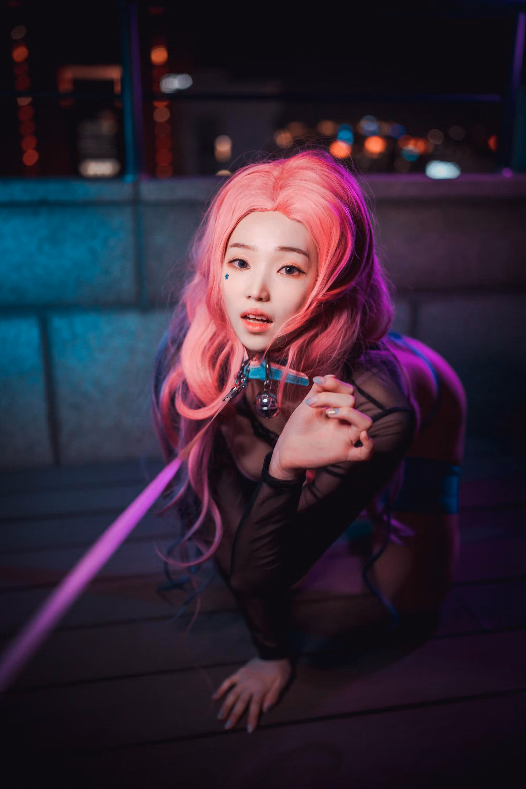 DJAWA Korea Bambi boudoir photoshoot